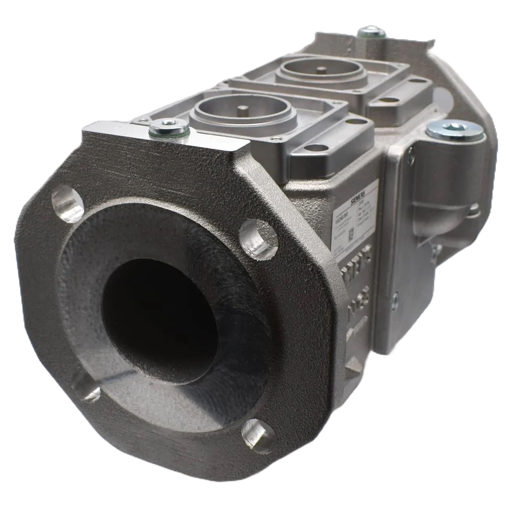Siemens VGD40.065L DN65 Double Block Valve Body - Inverted Flanges
