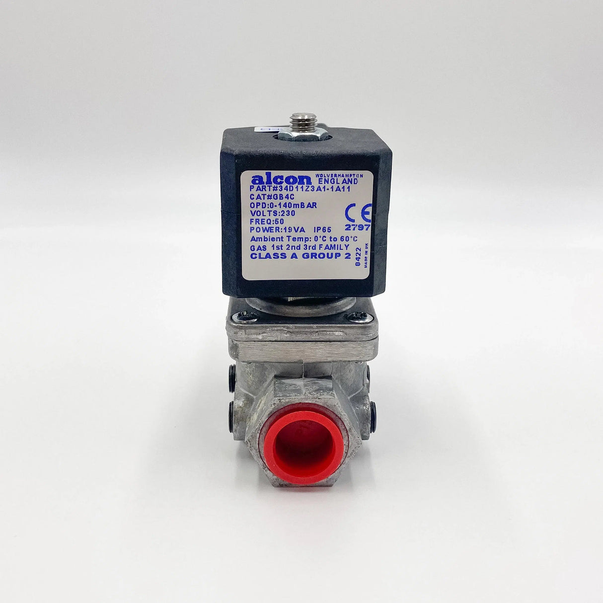 GB3C - 3/8" Alcon 240V Safety Shut Off Valve