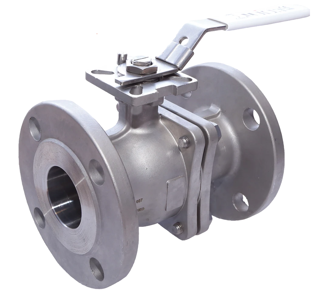 Albion ART 958 ANSI 150 Stainless Steel - Fire Safe Flanged Ball Valve
