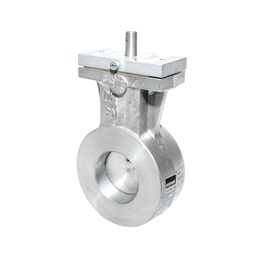 Econex BFV150/100.B Butterfly Valve - Free Shaft - Reduced Port