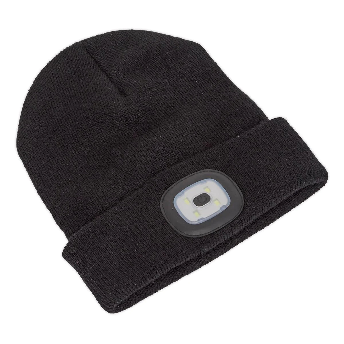 Beanie Hat 4 SMD LED USB Rechargeable