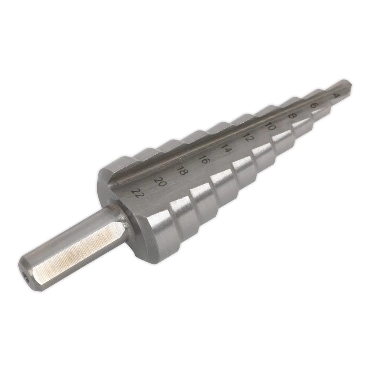 HSS M2 Step Drill Bit 4-22mm Double Flute