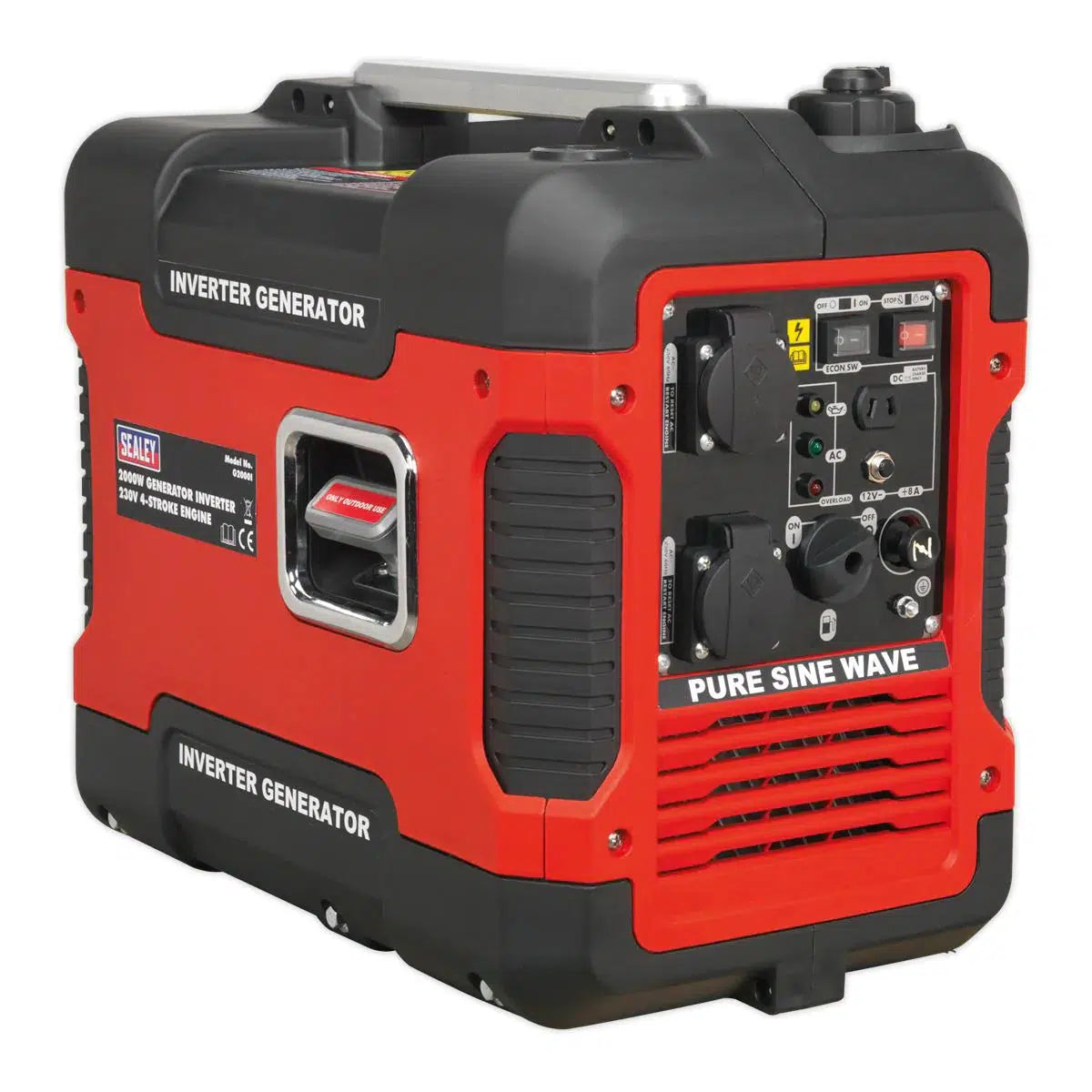 Inverter Generator 2000W 230V 4-Stroke Engine