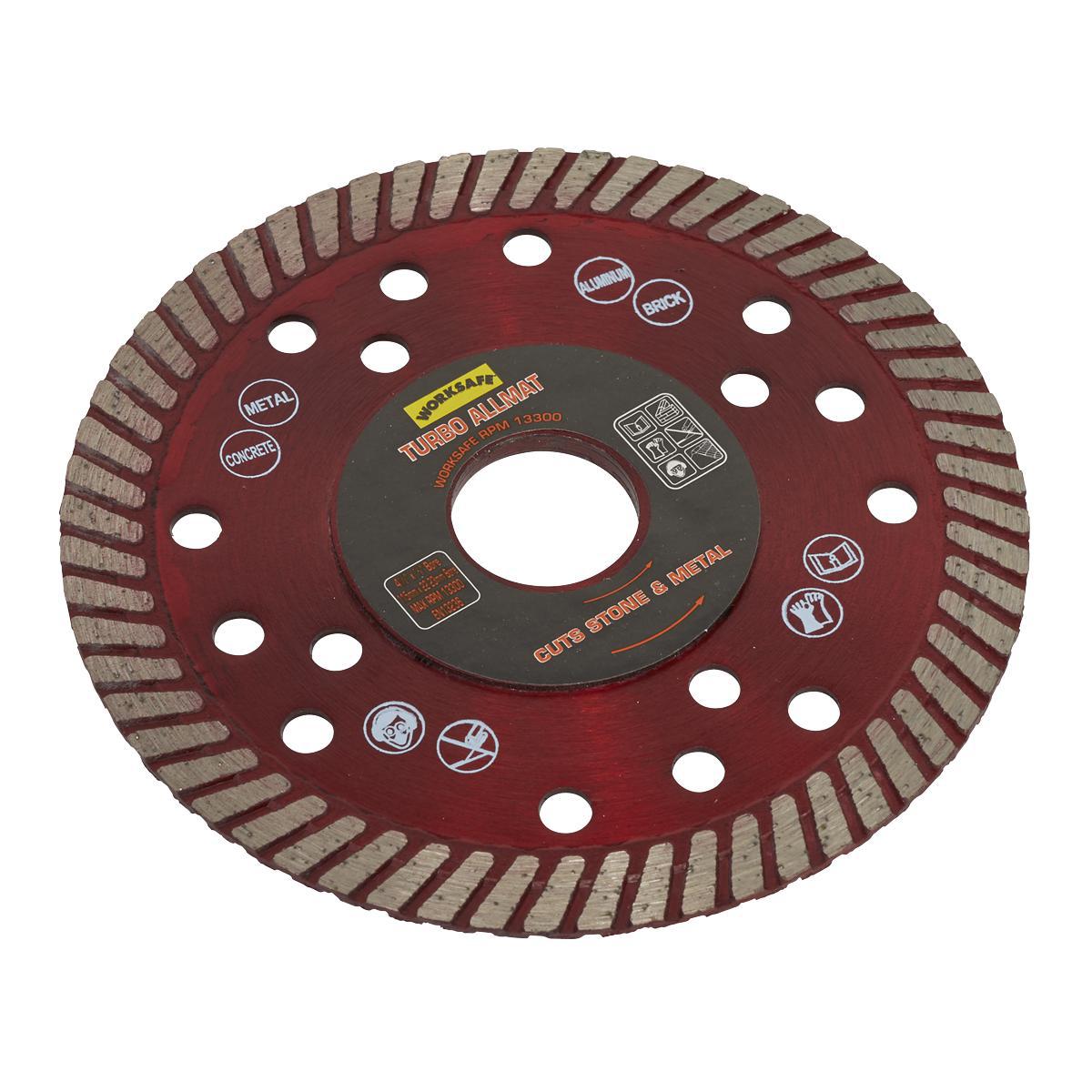 Turbo Allmat Diamond Blade 115 x 22mm