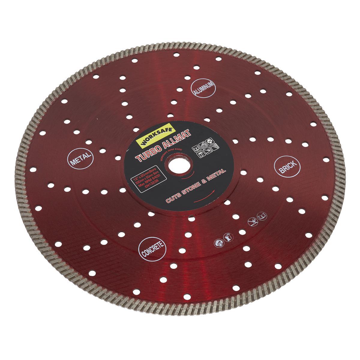 Turbo Allmat Diamond Blade 300 x 20mm